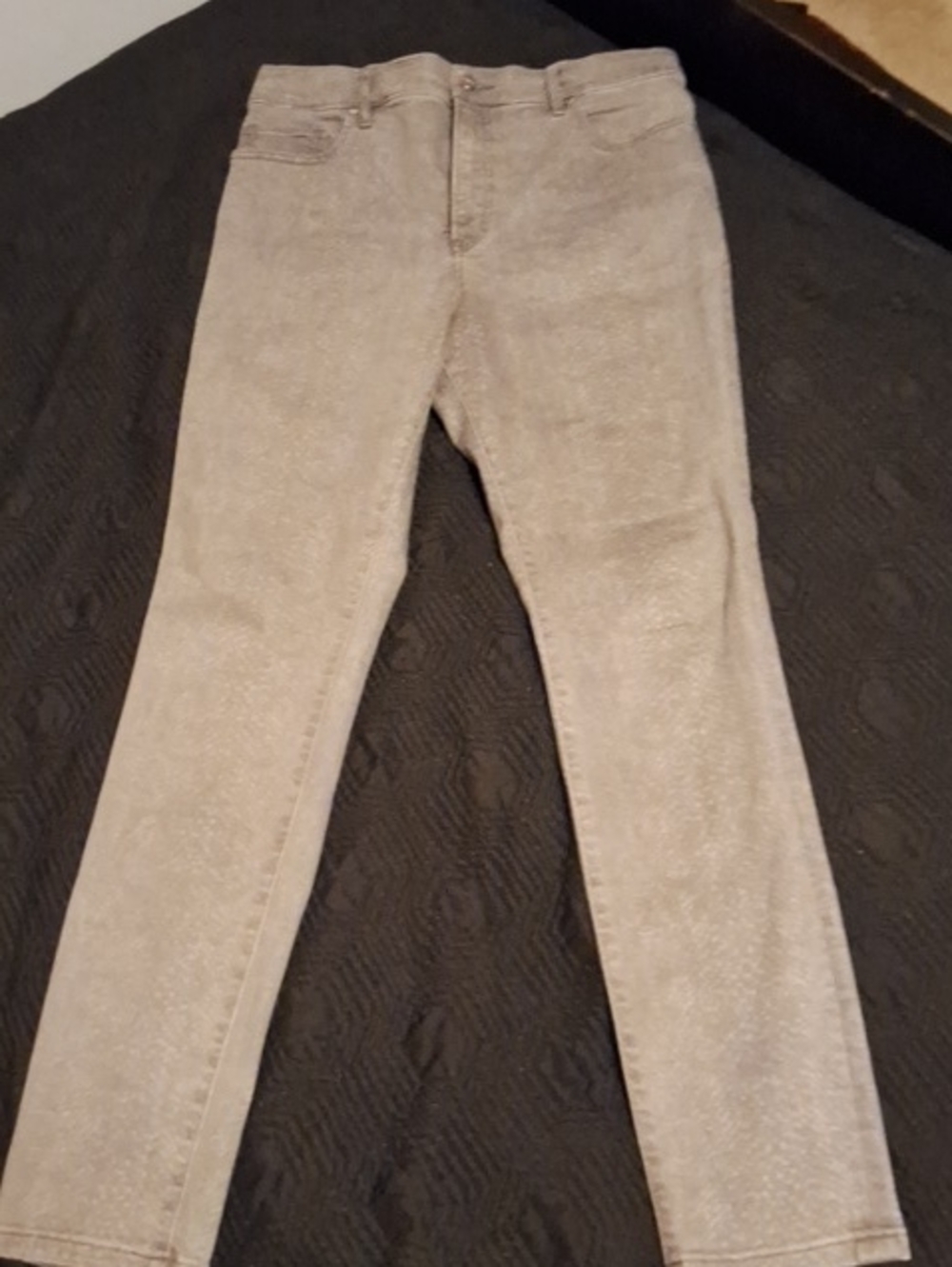 Express Women's Skinny Jeans in Light Gray